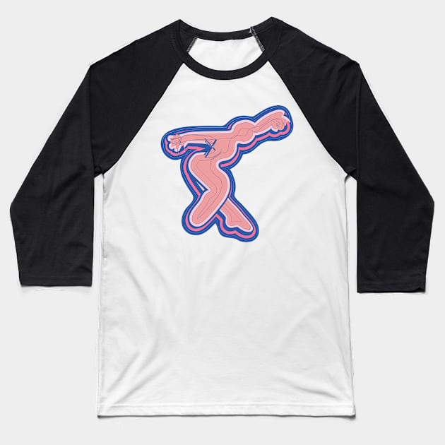 Party dance Baseball T-Shirt by juliechicago